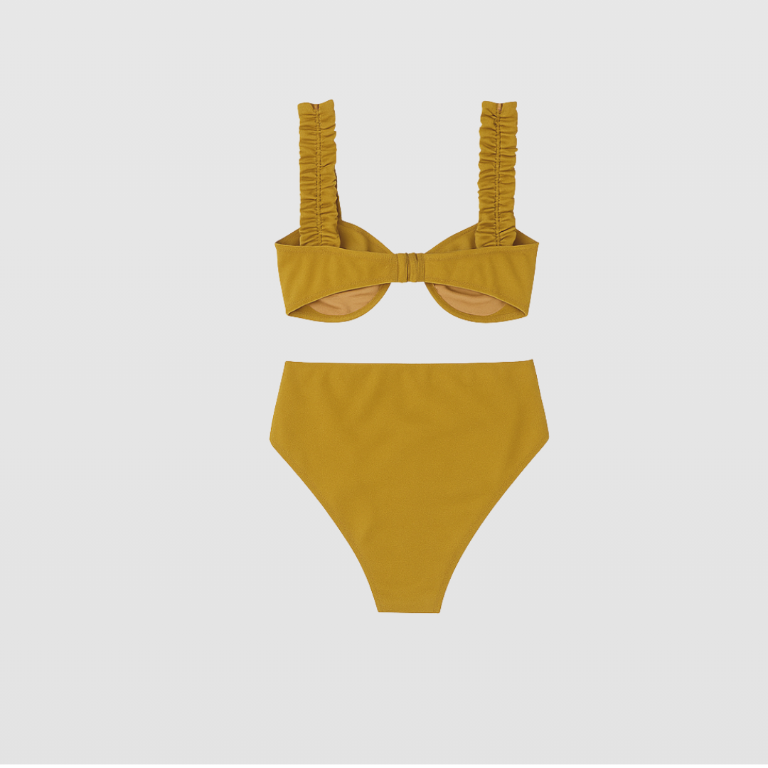 Clavel Haigh Waist Full Coverage Bikini