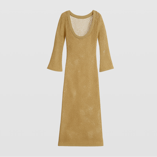 Olessia Lorena Crochet Maxi Dress cover up